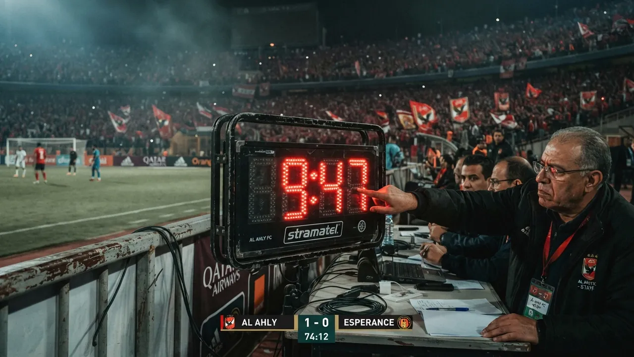 الأهلي يتصدر النتيجة ضد القناة بفضل عمر الساعي