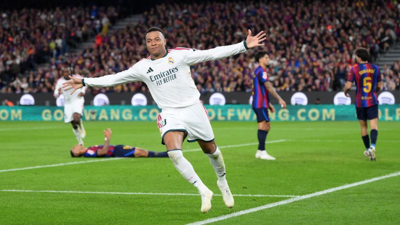 مباراه ريال مدريد وبرشلونه انتهت بفوز ريال مدريد