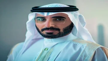 A modern clean graphic representing digital transformation in Saudi Arabia focusing on Mus