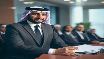 announcement graphic for Saudi social security program eligibility updates featuring a ble