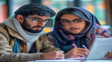 Student and teacher logging into a digital learning platform secure and user-friendly inte