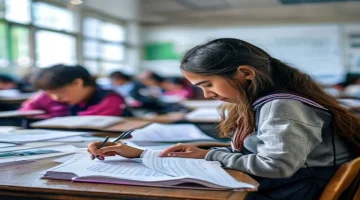 education checking exam process