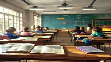 education school classroom students books editorial