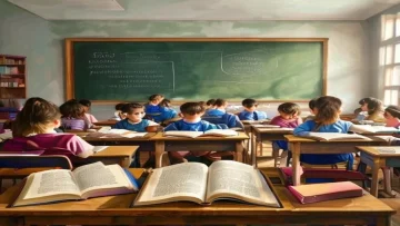 education school classroom students books editorial