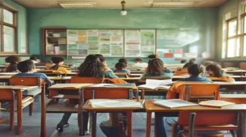 education school classroom students books editorial