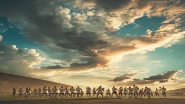 Egyptian football team in training camp