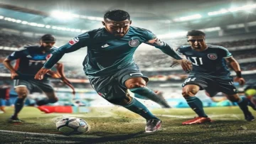 Mohamed Noor trying to calm down players during a football match