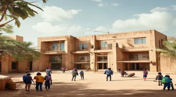 school renovation in Egypt